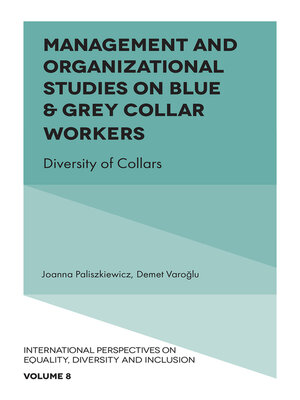 cover image of Management and Organizational Studies on Blue & Grey Collar Workers